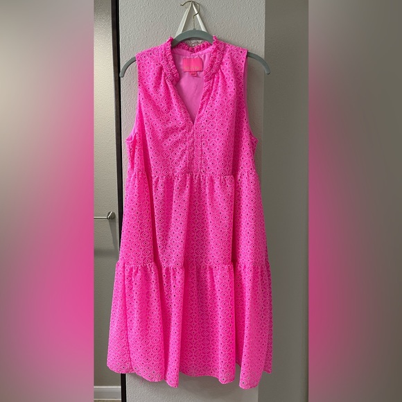Lilly Pulitzer Dresses Lilly Pulitzer Novella Swing Dress In Plumeria Pink Poshmark